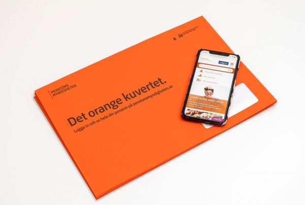 Orange kuvert